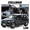 Металлическая модель Rolls-Royce Cullinan 1/32, Изысканное настольное украшение, Лучший коллекционный предмет для энтузиастов моделей автомобилей, Подарок на Хэллоуин
