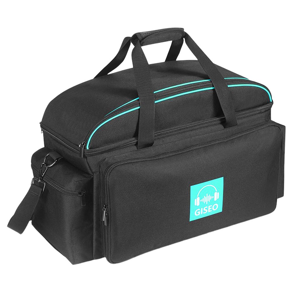 Сумка для файлов DJ Cable, большая вместимость, сумка для DJ с 4 съемными разделителями, органайзер для DJ Cable, чехол для звукового оборудования, DJ Gear для музыкантов