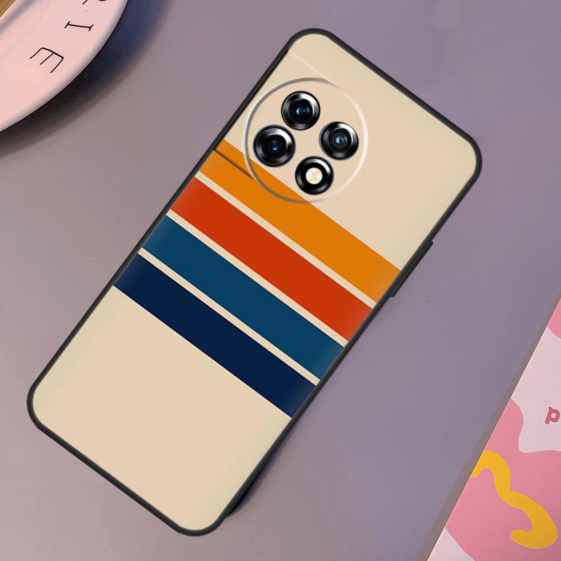 Ретро-полоски Эстетичный Винтажный Чехол Для OnePlus Nord 3 2T N10 N20 CE 2 Lite OnePlus 9 10 Pro 9RT 10R 10T 12R 11 12 Чехол
