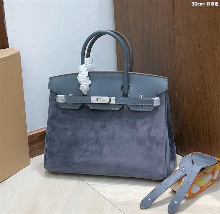 Ретро ручной работы, первый слой замша из кожи swift BK25/30см натуральная кожа женская сумка