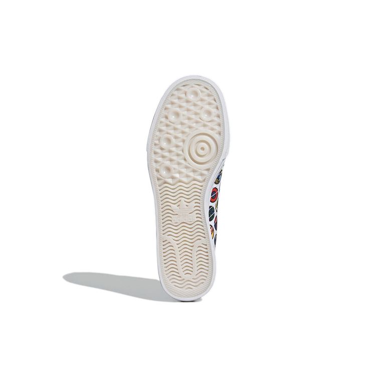 Adidas Оригинальные Craig Karl X Nizza Rf С принтом по всей поверхности Повседневные низкие кеды Унисекс Кеды Белый Синий Красный GY7915