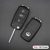 abcd1 11mm 14mm Aluminium Car Remote Control Key Badge Emblem Stickers For VW Polo GTI Golf 5 7 Jetta Mk6 Passat B5 B6 Scirocco New