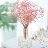 Foamed Wheat and Fake Grain Flower Vase Plant Floral Ornament for Home Office Wedding Holiday Party Deor