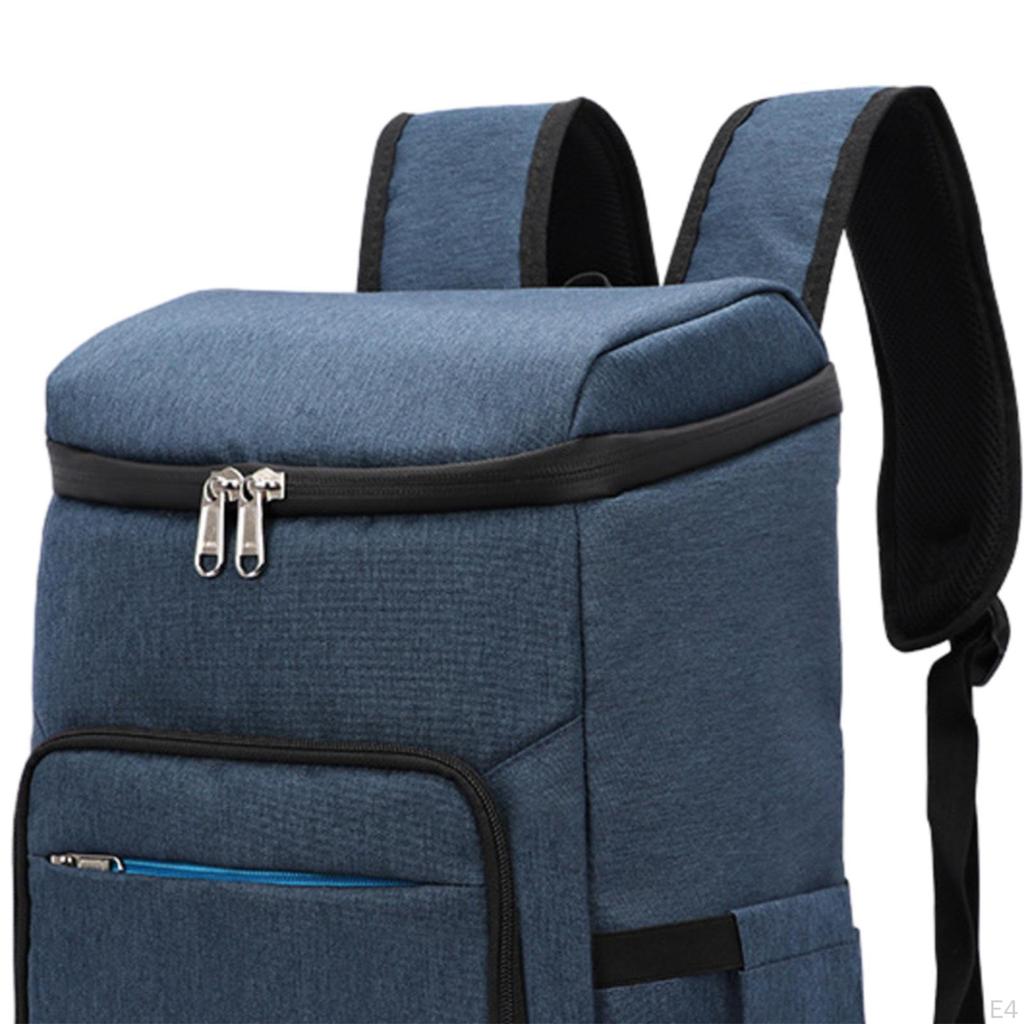 Сумка для пикника на открытом воздухе, изолированный рюкзак для обеда, для работы, путешествий, пикников, походов