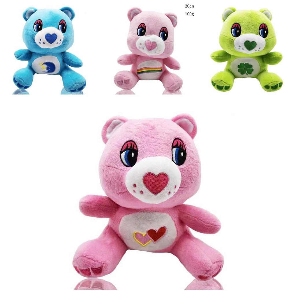 Плюшевая игрушка Мишка Радужный Забота Супермягкая и очаровательная мягкая игрушка для детей Отличный подарок на день рождения с высоким соотношением цены и качества Приз для игрового автомата с клешней