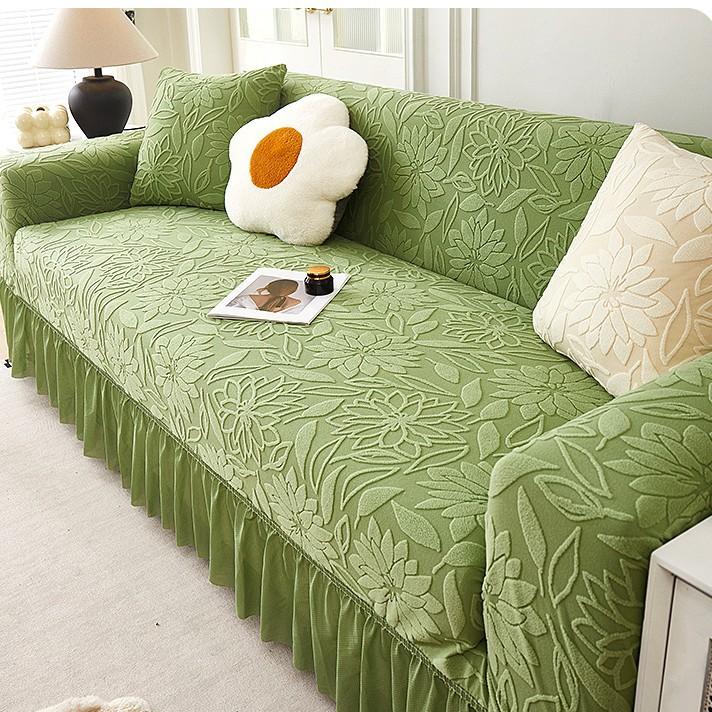 New Cream Style Elastic Sofa Cover All Inclusive Universal Cover All Season Lazy All in One Anti Cat Scratch Cover