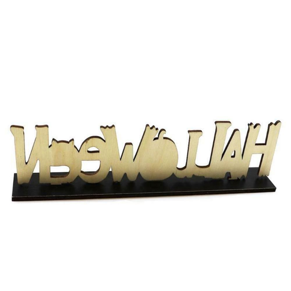 Хэллоуин буквы украшения реквизит фестиваль подарок офисный стол украшения чайного стола