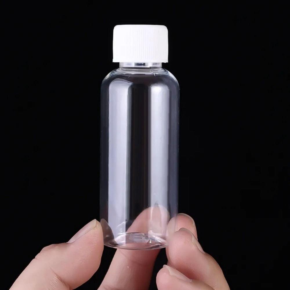 10Pcs Travel Bottle Seal Bottles Plastic PET Lotion Container Shampoo Liquid Powder