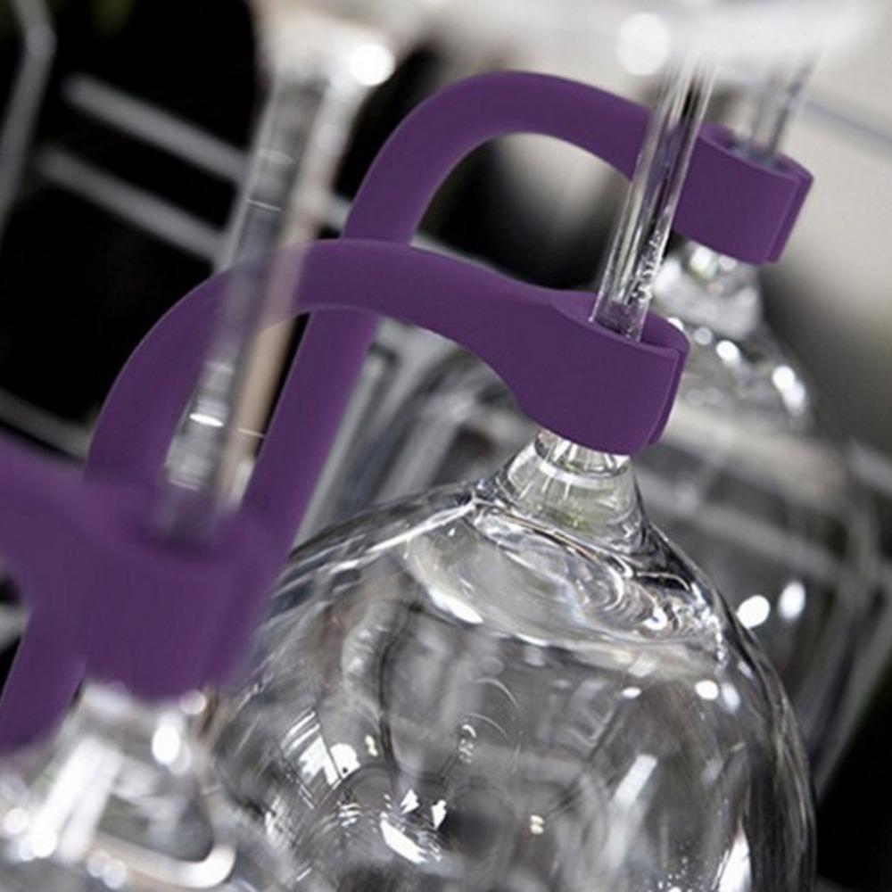 Гибкий бар Кухонные принадлежности Держатель для посудомоечной машины Сохранение бокалов Держатель для винных бокалов Фиксированная полка для вина