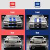 1/32 Nissan Skyline GTR R34 игрушечная модель автомобиля литая миниатюрная модель со звуком и светом инерционная коллекционная подарочная детская для мальчиков