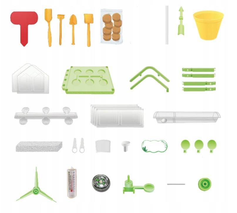 Educational Kit Experiment Greenhouse Mini Garden Real Growing Flowers