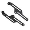 Pair Motorcycle Adjustable Windshield Bracket Anodized Black Replacement for Tenere 700 XT700Z
