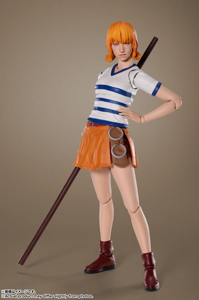 TAMASHII NATIONS S.H.Figuarts Nami (A Netflix Series: ONE PIECE) Approximately 150mm ABS & PVC Painted Movable Figure