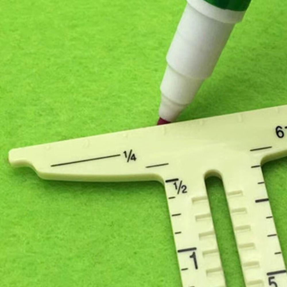 Sliding Gauge Sliding Ruler Multi-Functional Sewing Measuring Tool Sewing Seam Ruler  Tailors