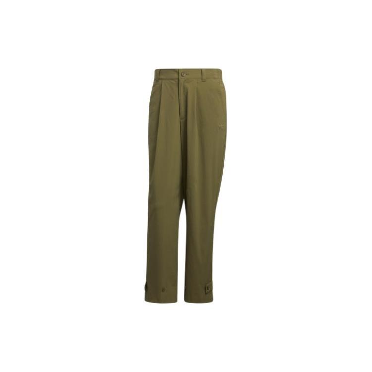 Men's adidas originals Pants Classic Casual Sports Pants/Trousers/Joggers Dark Olive Green HU1234