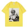 Singer Lady Gaga Merch T Shirt Unisex Wounisex Clothing Harajuku Pop Music Short Sleeve Tshirt High Quality Oversized Tshirts Black