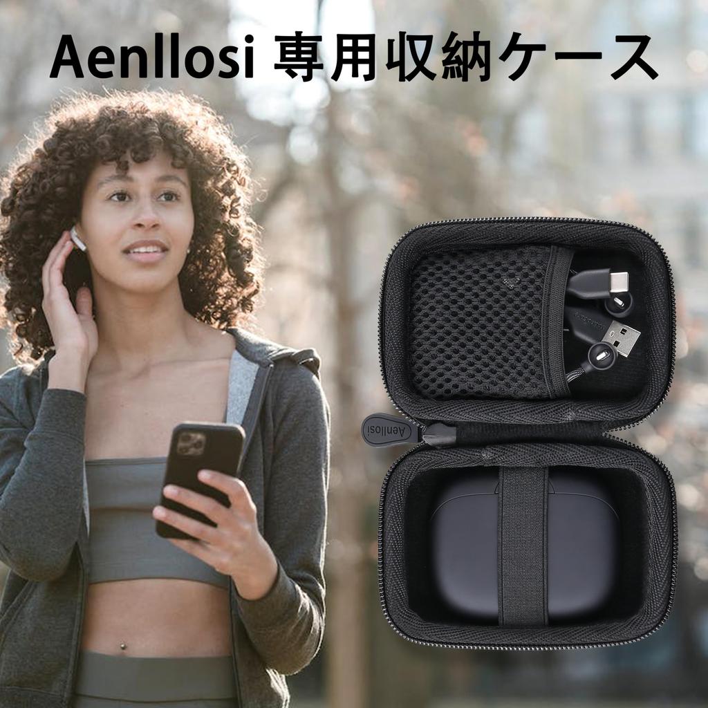 Беспроводные наушники Anker Soundcore AeroFit Open Ear, специальный футляр для хранения Aenllosi Pro/AeroFit (Только случай) -