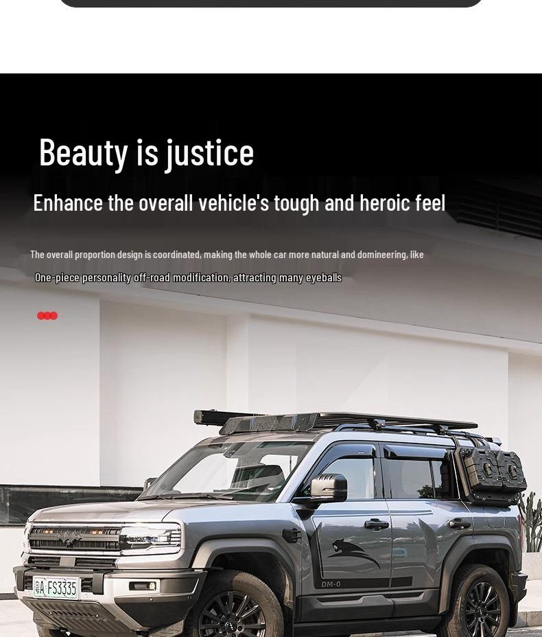 Сетка на боковое окно BYD Leopard 5: Защита сзади, Декорация, Складной столик и Хранение