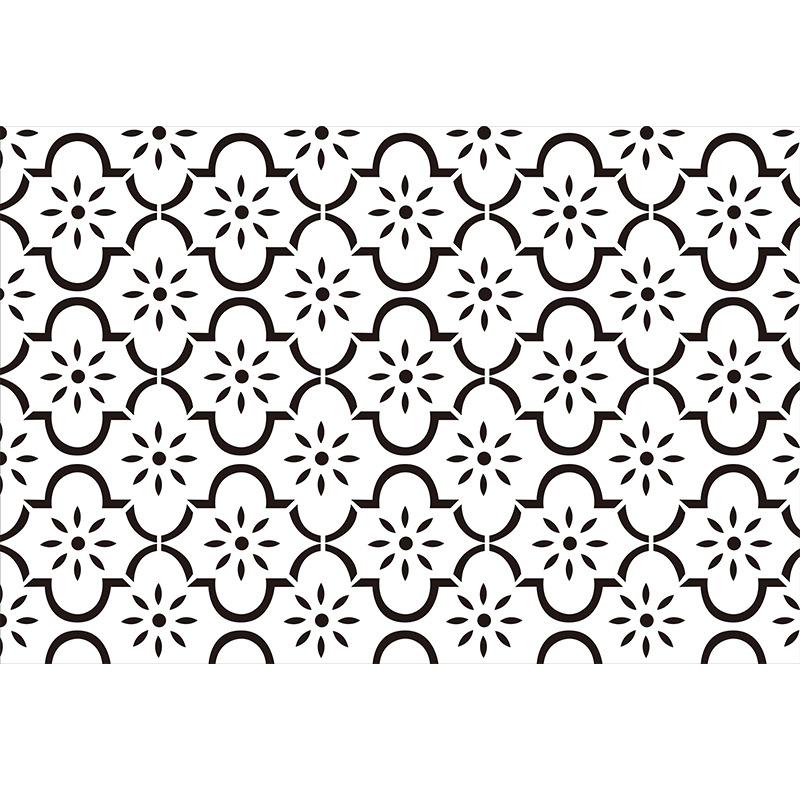 PVC Balcony Entry Carpet Kitchen Waterproof Oil-proof Non-slip Carpets Bathroom Non-slip Large Area Balcony Rug Easy To Clean