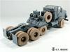 ET Model 1/35 Scale Modern US Army M911 C-HET (8x6) Tank Transport Truck with Weight-Deforming Tires for Meng Models, Plastic Model Parts P35-118