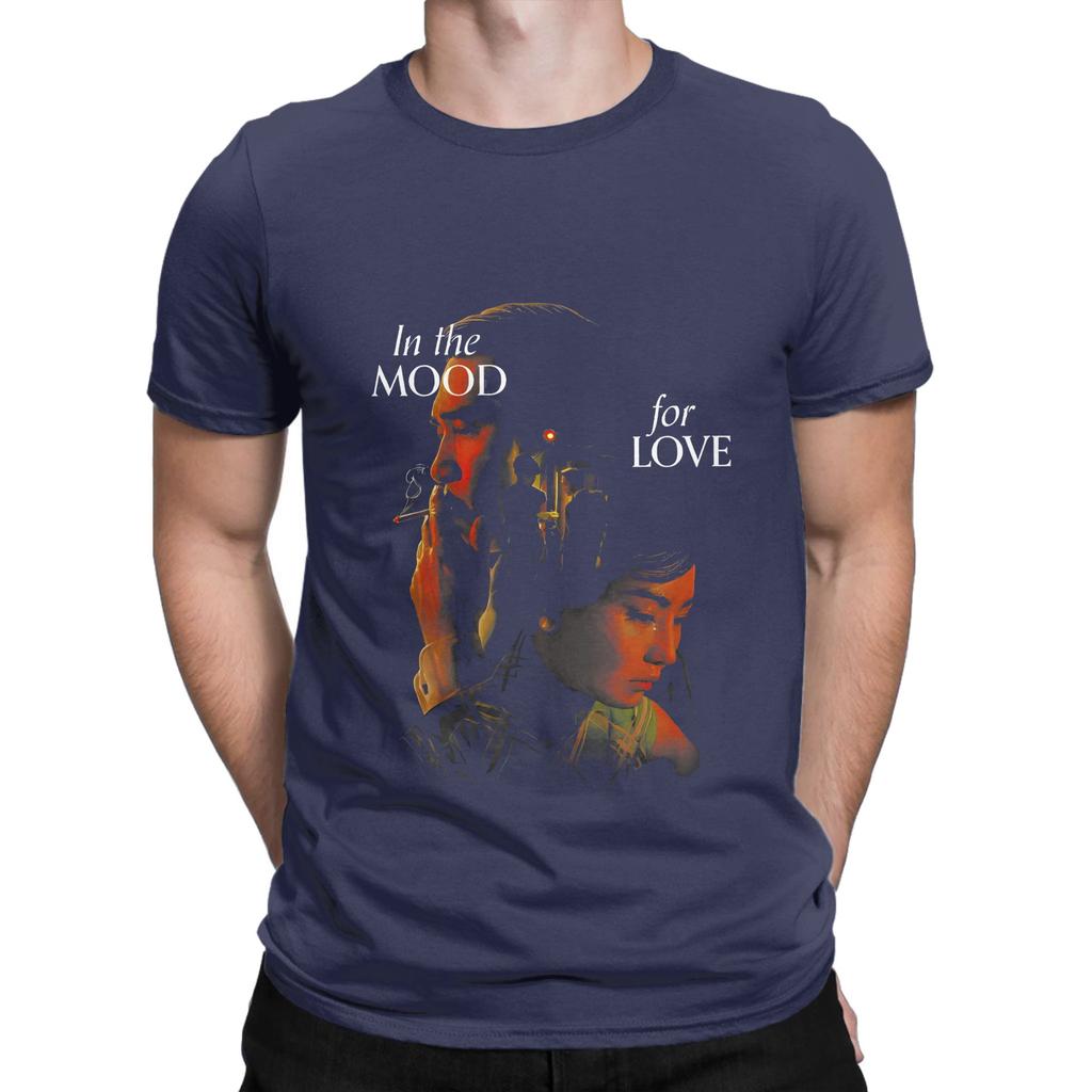 Oversized TShirt Summer Wong Kar Wai Movie Novelty T Shirts 100 Cotton Tee Shirt Y2K Basic Loose Short Sleeve Clothing