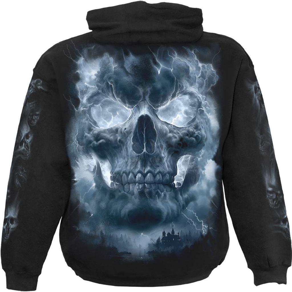 Spiral Direct Unisex Adult Grave Skies Back Print Pullover Hoodie