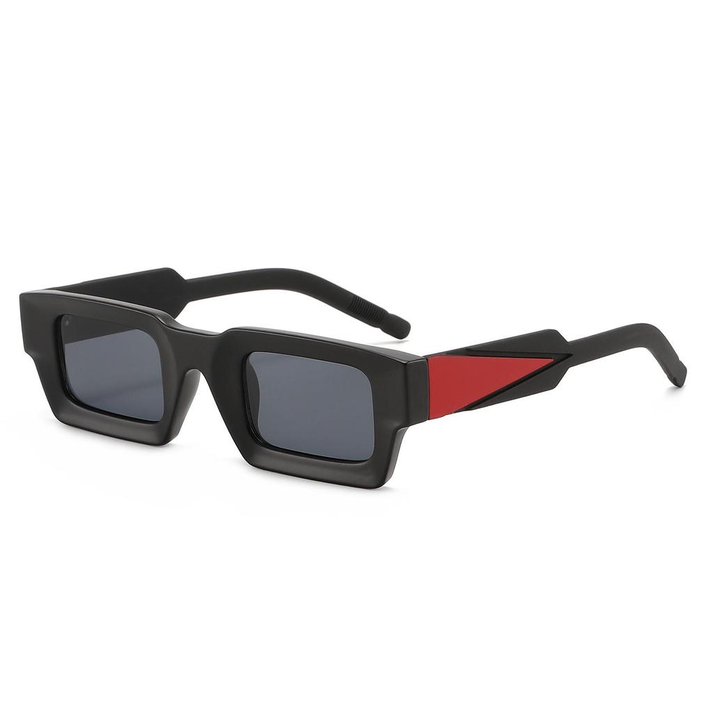 Ретро Квадратные Солнцезащитные Очки для Женщин - Маленькая Оправа, Цветные Зеркальные Линзы, Универсальный Европейский и Американский Уличный Стиль