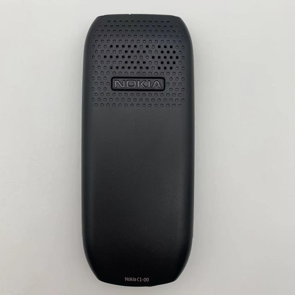 Восстановленный Оригинальный Мобильный телефон Nokia C1-00 с двумя SIM-картами Не поддерживает русский язык С двумя SIM-картами