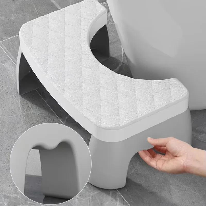 Toilet Stool Toilet Squat Stool Bathroom Portable Step Removable Non-slip Toilet Seat Stool Home Adult Bathroom Accessories MEW