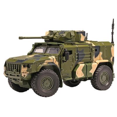1/32 сплава Tiger бронированный автомобиль грузовик модель литые металлические внедорожники модель военная взрывозащищенная модель автомобиля детская игрушка подарок
