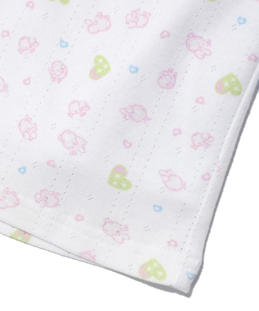 Yuhee Sheep Pattern Skirt White