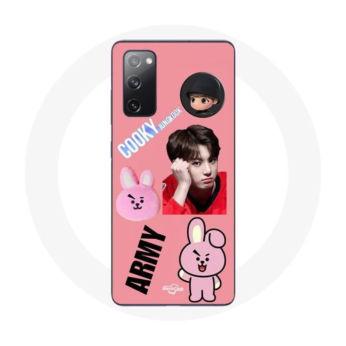 Case for Samsung Galaxy S20 FE BTS Bangtan Boy BT21 Cooky Jungkook ARMY