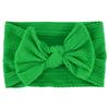 Baby Girls Bow Headbands, Soft Elastic Nylon Hairbands for Infants Toddlers