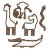 Cutting Dies - ARTEMIO - Safari - Silhouettes - 5 Pcs