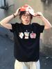 Женские летние новинки, футболки с принтом, американская харадзюку, личность, графика, эстетика, винтаж, летняя уличная одежда Y2K