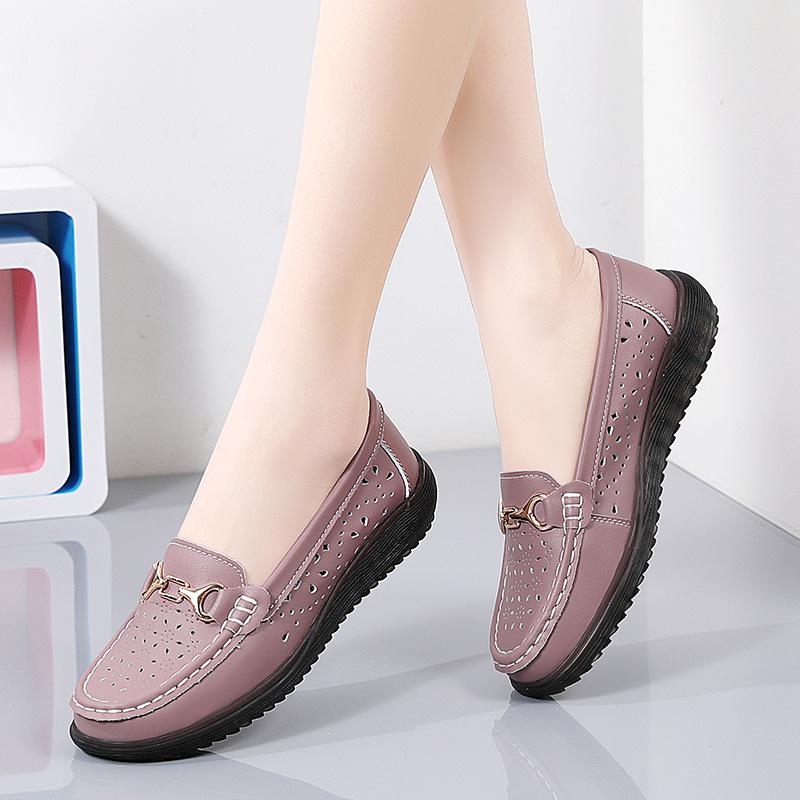 Женские пенни-лоферы из искусственной кожи, классические мокасины, повседневные, удобные, легкие, прогулочные туфли на плоской подошве, для вождения, женские туфли-лоферы