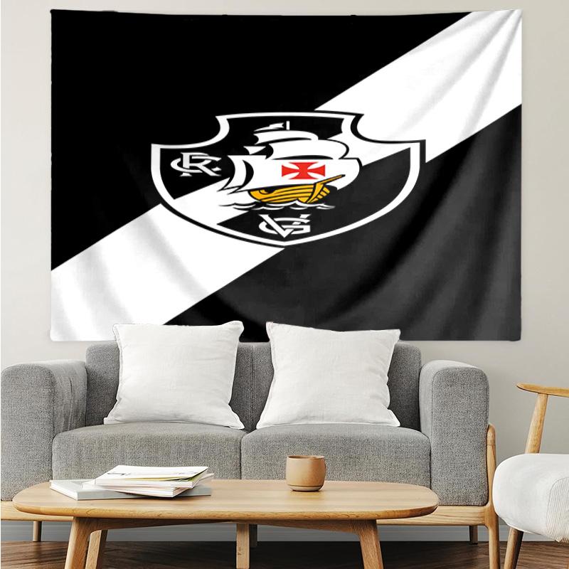 Vasco Football Club Printed Printed Tapestry, for Bedroom,Livingroom, dormitory, Large Wall Decor, Fabric Decor Fan Birthday Gifts