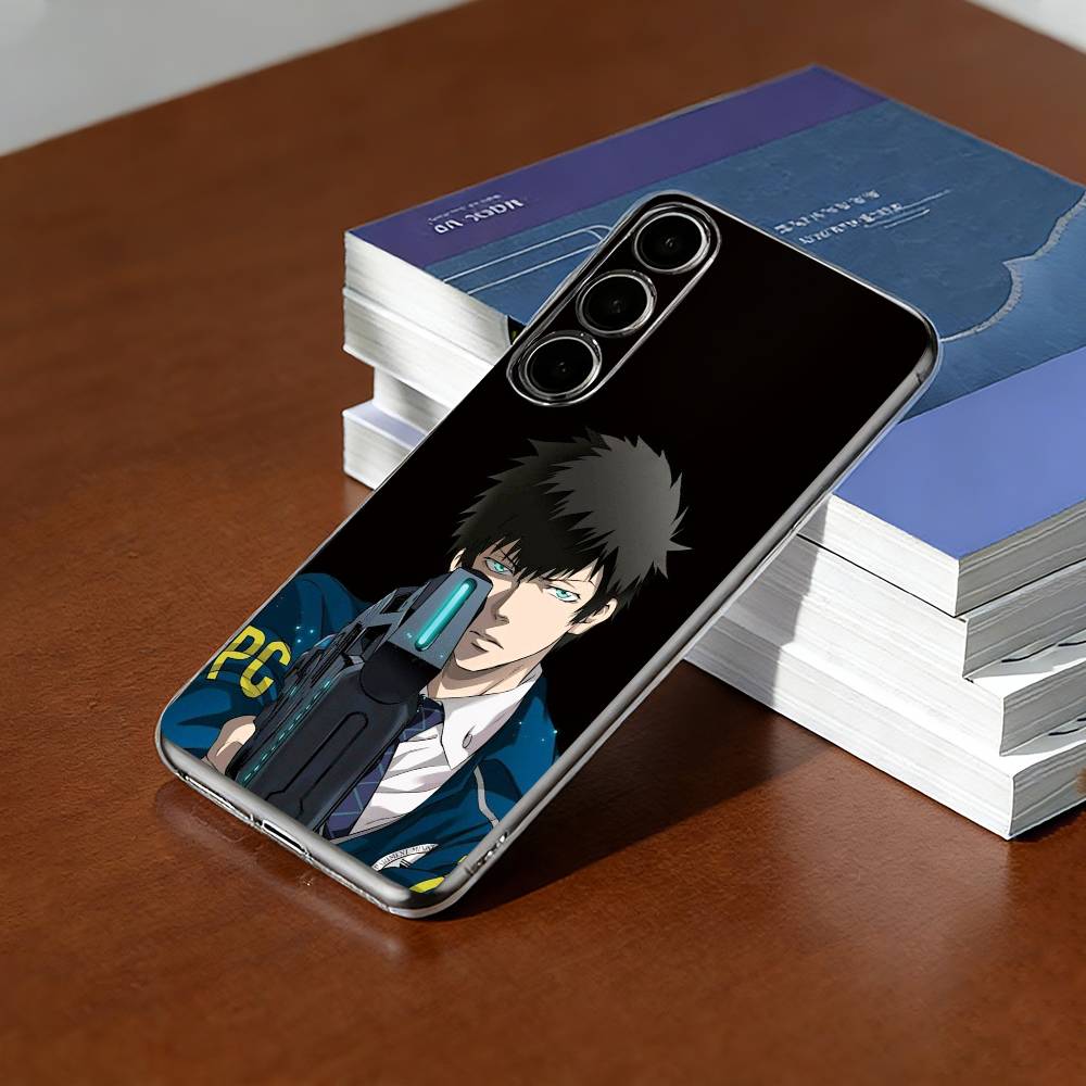 Psycho-Pass S-Shinya Kogami Phone Case For SamsungA10,12,20,21S,30,31,40,50,51,52,70,71 Transparent Cover