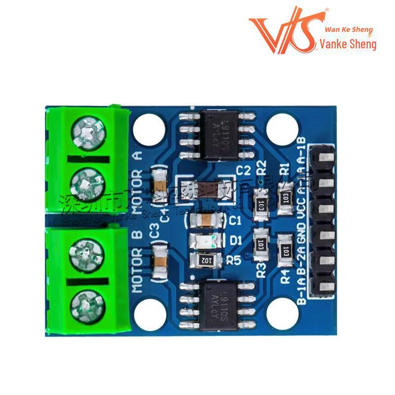 Двухканальный модуль драйвера двигателя постоянного тока для шаговых двигателей