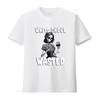 White Ghoul Wasted Funny Halloween Drinking Party T Shirt Vintage Homme Graphic Soft Stretched Fashion Unisex Stylish