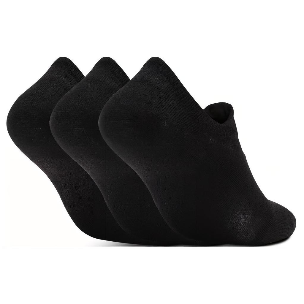 Under Armour Essential Ankle Socks Unisex 3 Pack Black 1382613-001