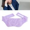 Sleeping Eye Cover Soft Comfortable Weighted Eye Cover Hook and   Fastener Closure for Nighttime