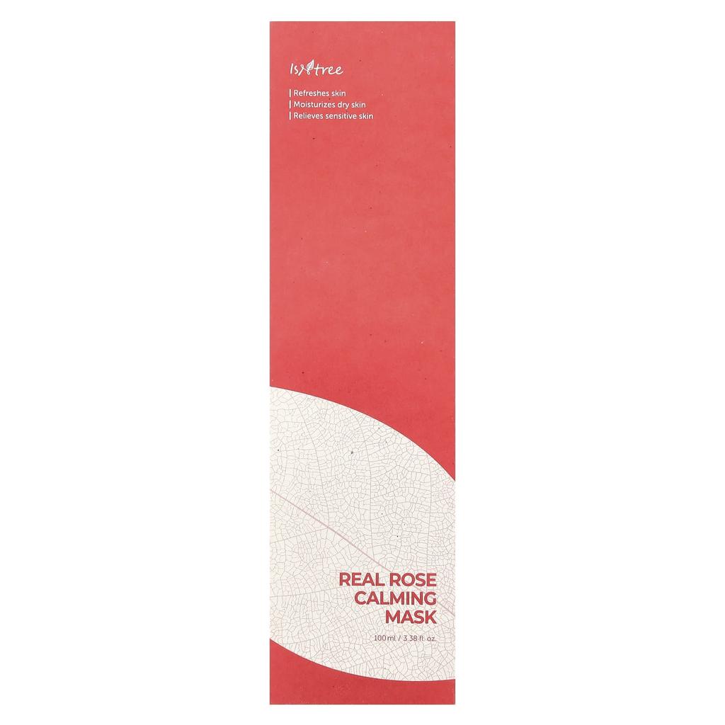 ISNTREE Успокаивающая маска Real Rose, 3,38 жидких унций (100 мл)