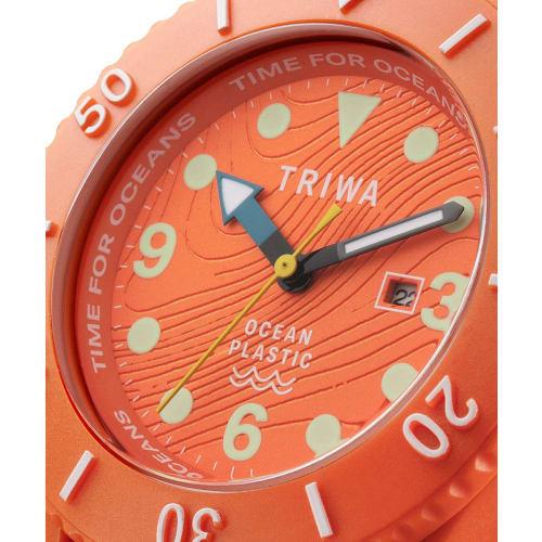 TRIWA/TRIWA Men's & Women's (Unisex) Time for Oceans Submariner Orange Watch, TIME FOR OCEANS SUBMARINER NEMO TFO203-CL150512, Officially Imported, Sw