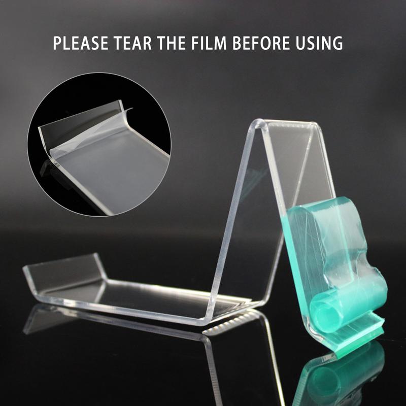 1pc Transparent Acrylic Shop Display Shoes Stands Shopping Mall Sandal Racks Sneaker Holders