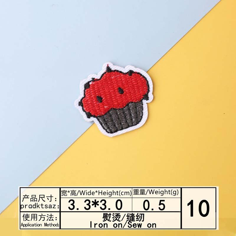 Согласно Вышивка Вышивка Ткань Наклейка Компьютерная Вышивка Глава Хэллоуин Темный Мультфильм Котенок Тыква Одежда Декоративная Заплатка Заплатка Ткань