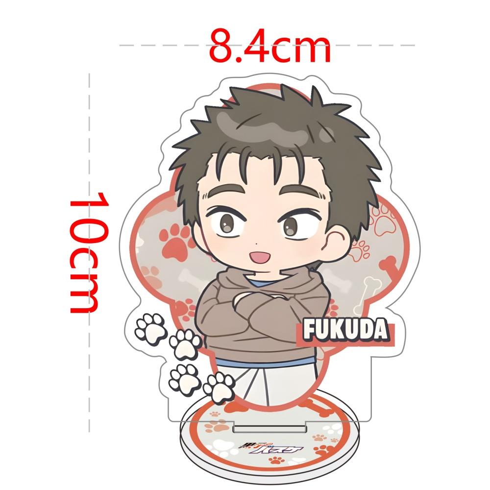 Anime Kuroko's Basketball Tetsuya, Taiga, Shintaro Midorima, Seijuro Atsushi, Kazunari Acrylic Stand Figure Model Plate Keychain