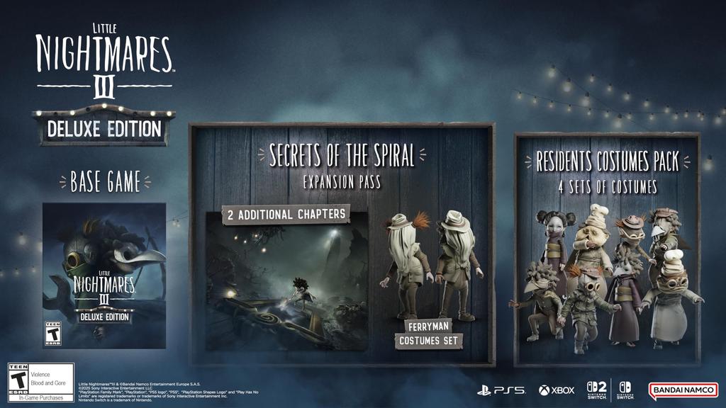 Little Nightmares III Издание Делюкс (PS5 / Хоррор-приключение) (Североамериканская версия)