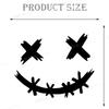 BLALION Demon Smiling Face Motorcycle Stickers Waterproof Vinyl Decals for Auto Window Bumper Rear Windshield Funny Decoration