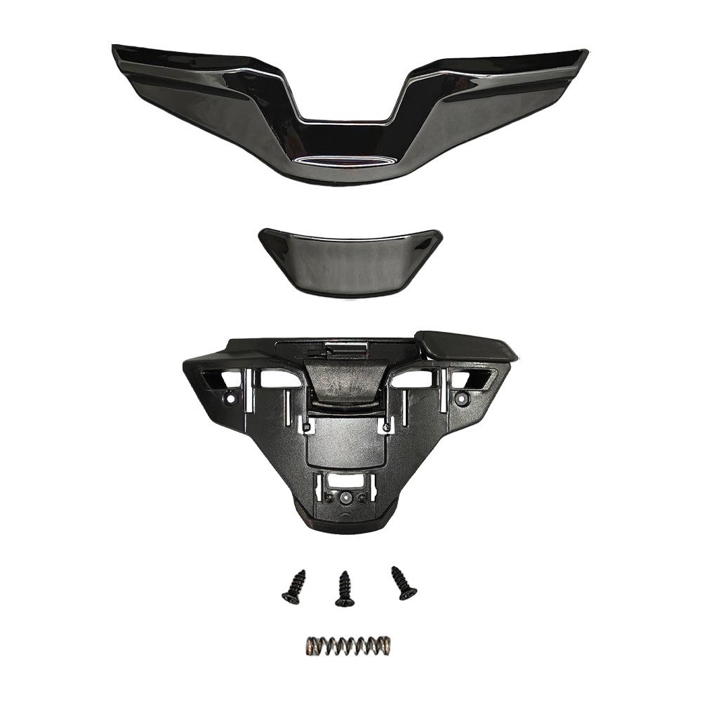 Аксессуары для шлема X15: Верхний вентиляционный клапан, Задний вентиляционный клапан, Вентиляционный клапан для рта, Хвостовой плавник, Подбородочный ремешок